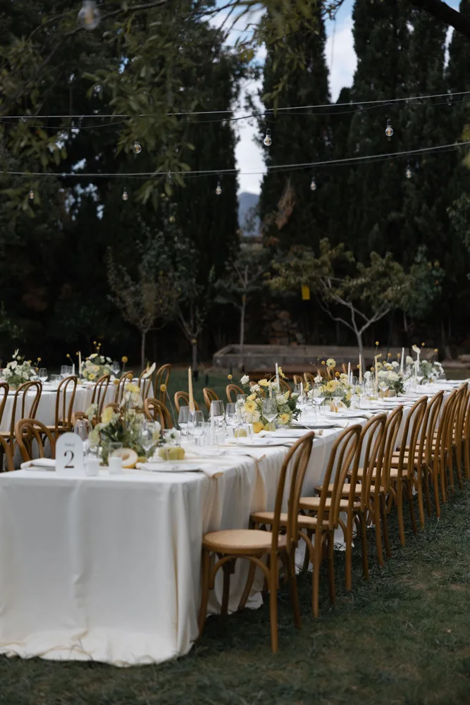 Flottie wedding ceremony decor and organisation for "Where Light Lingers" celebration with bride and groom at Talici Hill Villa Montenegro