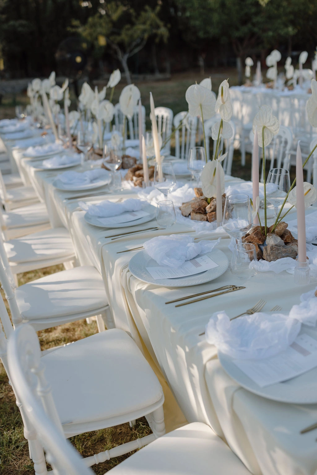 Flottie wedding floral design and organisation for "Effortless Elegance" project at Talici Hill Villa
