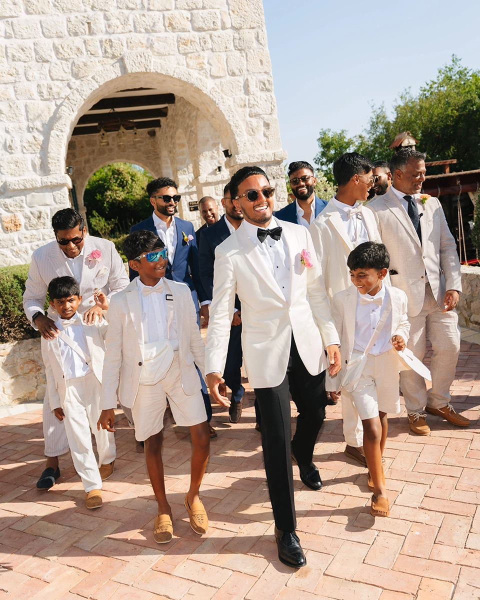 Flottie wedding styling and decor organisation for "Gathered in Joy" celebration at Talici Hill Villa