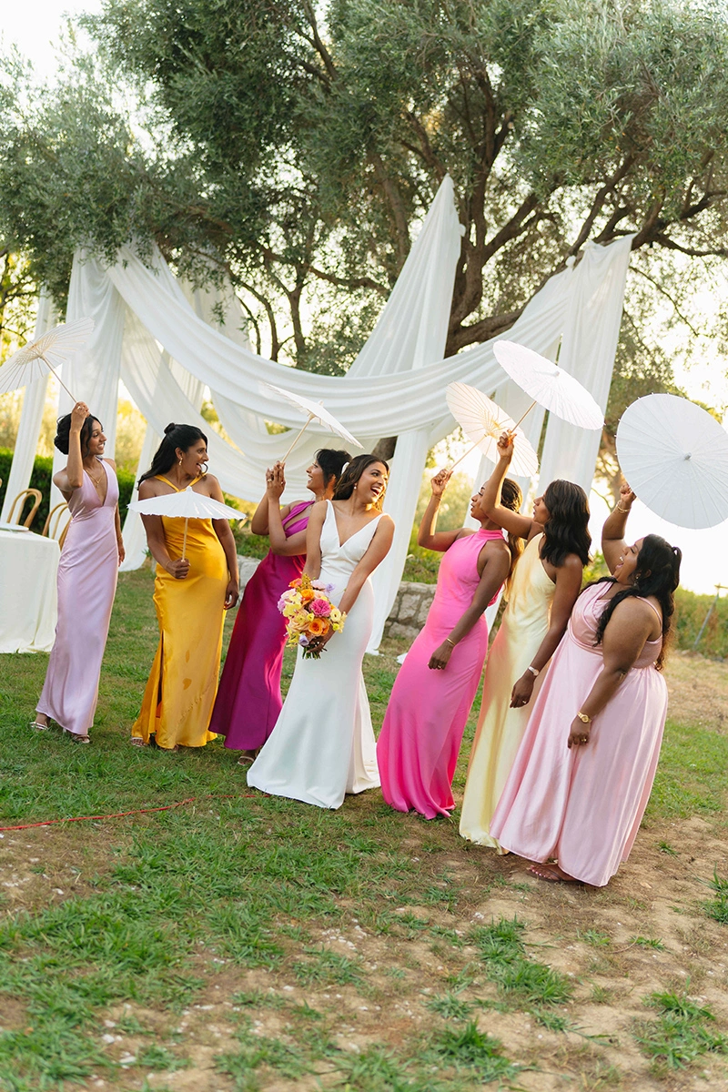 Flottie wedding styling and decor organisation for "Gathered in Joy" celebration at Talici Hill Villa