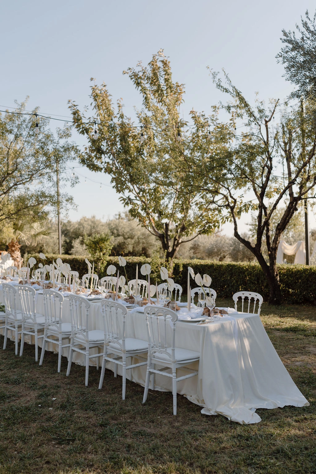 Flottie wedding floral design and organisation for "Effortless Elegance" project at Talici Hill Villa