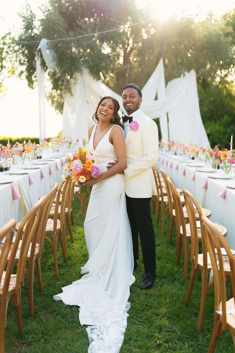 Flottie wedding decor and organisation for "Gathered in Joy" banquet at Talici Hill Villa in Montenegro